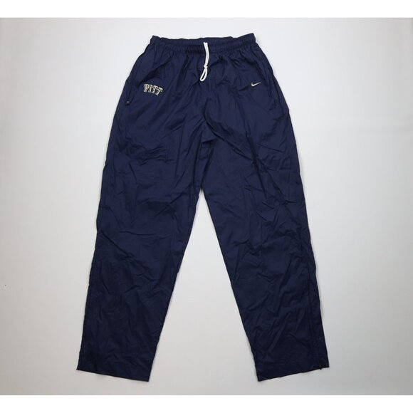 Vtg Nike Mens XL Team Issued University of Pittsburgh Football Wide Leg Pants - Picture 1 of 14